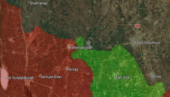 破壊：反乱グループは激しい攻撃の後、シリア軍からの重要な町を占領しました（地図）
